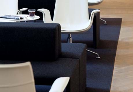 bruun og hjejle filt reception, Fraster filt tæppe